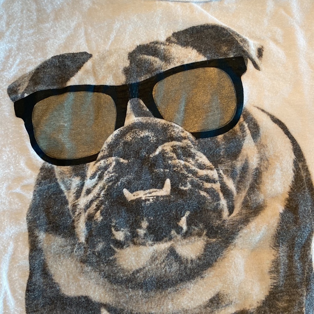 Crewcuts bulldog tee size 6/7 - Picture 3 of 3